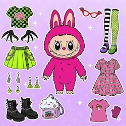 Labubu Games: Dress up & Merge icon
