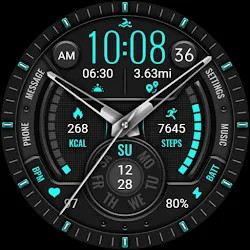 Green Blue Texture ZKin Watch icon