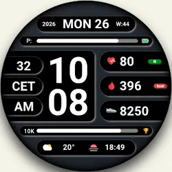 DADAM119: Digital Watch Face icon