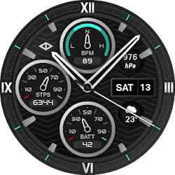 Crimson: Analog Watch Face icon