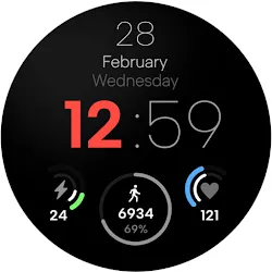 Minimal Watch Face Elegant icon