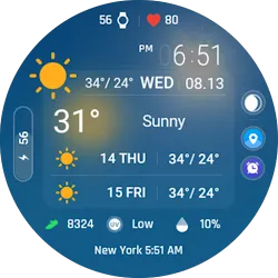 ACRO DW Glass Blur Watchface icon