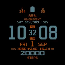 IWF AllNew Digi Pro watchface icon