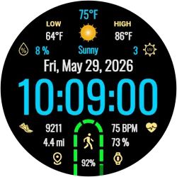Iris586 Multi Function Watch icon