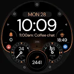 Dream 154 Digital Watch face