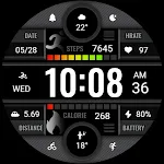 Dark Gray Texture ZKin Watch