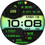 NUVELARO CTS59 Watch face