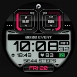 PRADO 01 Digital Watch Face
