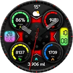 Hybrid TANKAN URX24 Watch face
