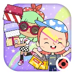 米加小镇:商店-益智教育游戏 icon