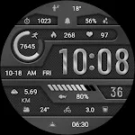 Elegant Gray Metal ZKin Watch