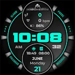DM019 Sleek Modern Watch Face