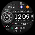 MD333 Digital watch face