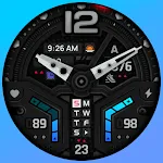 SH068 Watch Face, WearOS watch