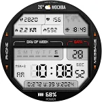 DIGI CASIOTRA WS40 Watch face