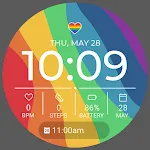 Pride Minimal W1 Watch face