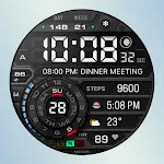 MD321 Digital Watch Face