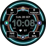 TVV Neon Watch Face