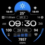 OMG 448 Weather Fitness Watch