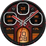 Hybrid TURAKON WS72 Watch face