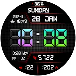 DIGI SARUMI URX74 Watch face