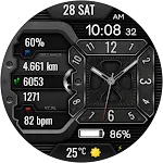 Chronocore Hybrid Watch Face
