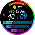 DIGI LINER URX115 Watch face