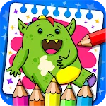 Fantasy Coloring Book & Games icon