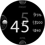 Key047 Digital Watch Face