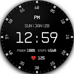 Minimal Digital Watch Face