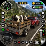 Animal truck transport game 3d