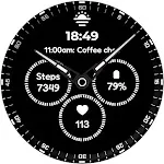 A4 Analog Watch Face