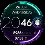 NEON Lunar - watch face