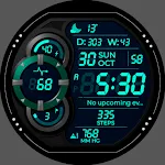 Tech Digital Pro watch face