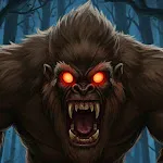 Forest night survival: Bigfoot icon