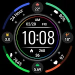 AZKin Watch Colorful Bright