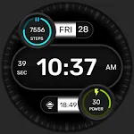 IA130 Simple Digital Watchface