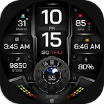 EVR103 Digital Watch Face