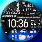 PER23 Digital Watch Face