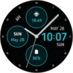 JHW Analog 5 PRO: Watch face