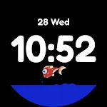 Hopping fish watch face