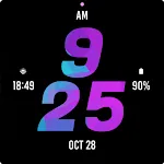 Digital Style Watch Face