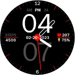 Key027 Hybrid Watch Face