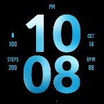 Big Blue Watch Face