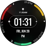 Galaxy Time Pro: Watch face
