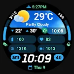 PRADO 95 Weather Watch Face