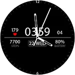 Key039 Analog Watch Face