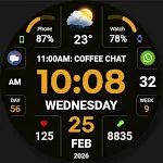WFP 346 Digital watch face
