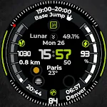 Digital Watch Face CUE124
