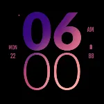 Plum Large Watch Face